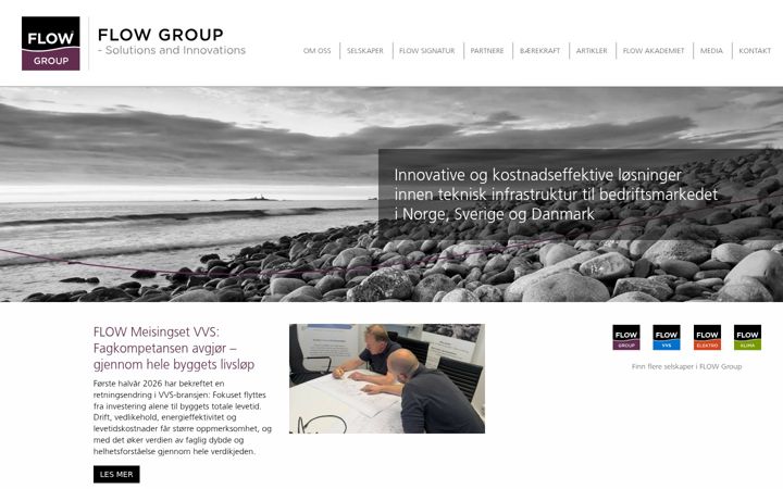Screenshot of flow-group.se