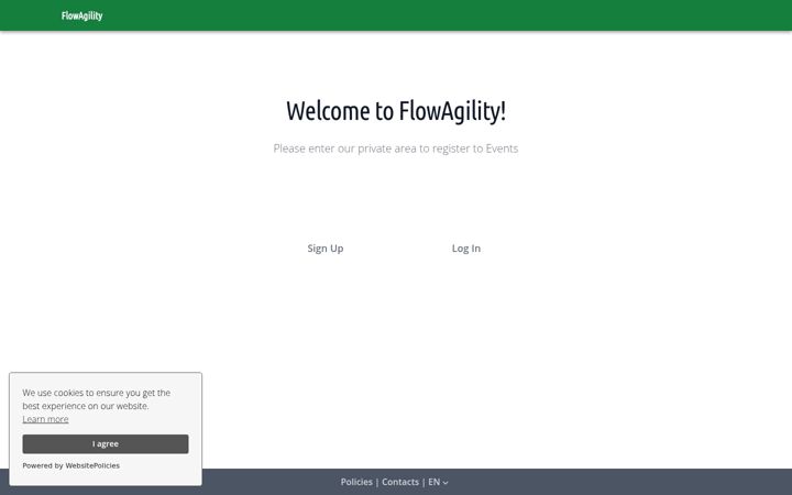 Screenshot of flowagility.com