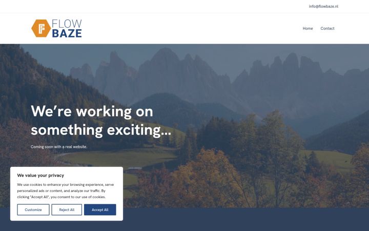 Screenshot of flowbaze.nl
