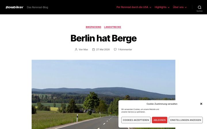 Screenshot ta' flowbiker.de