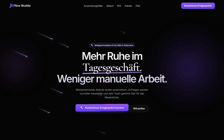 Screenshot of flowbuddy.at