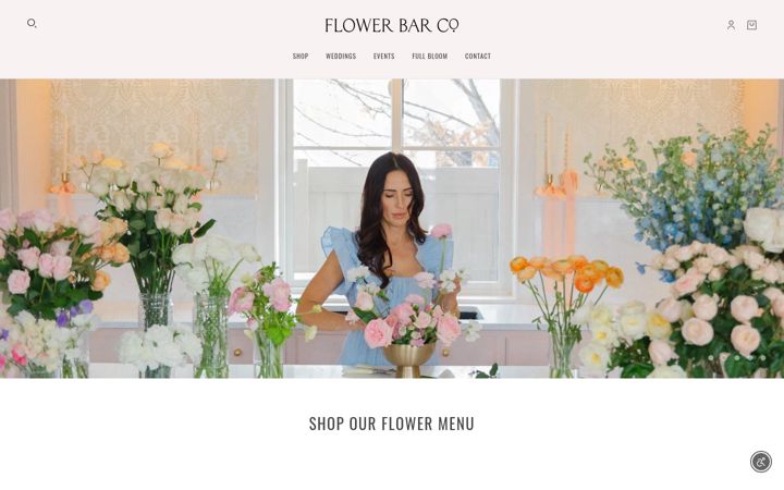 Captură de ecran a flowerbarco.co