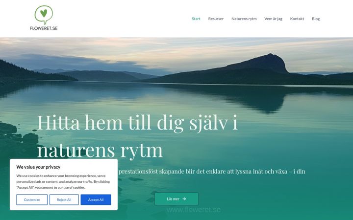 Screenshot of floweret.se