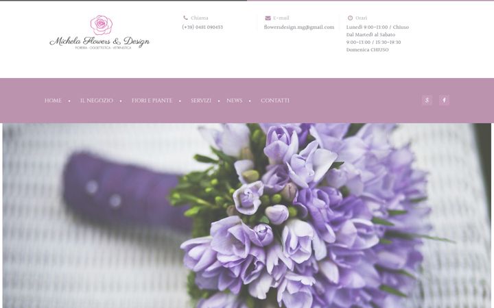 Screenshot of flowers-design.it