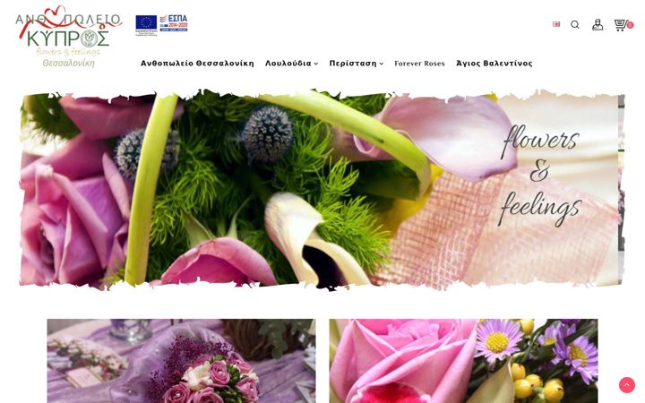 Screenshot of flowers-to.gr