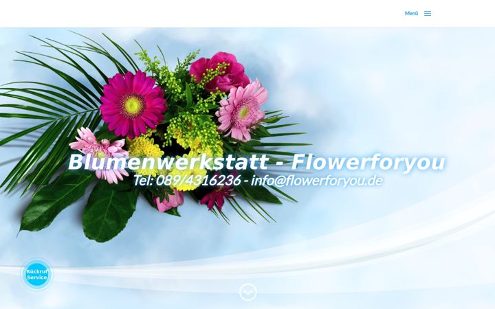 Screenshot ta' flowers4you-muenchen.de
