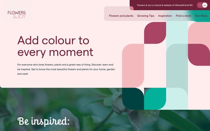 Screenshot of flowersandjoy.com