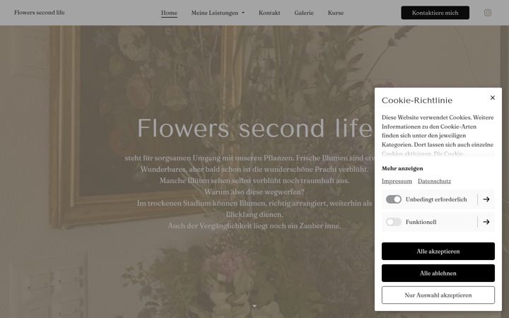 Screenshot of flowerssecondlife.ch