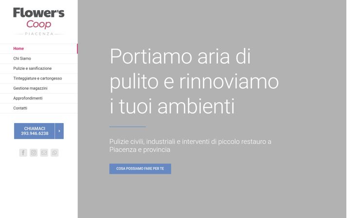 Screenshot of flowersservizi.it
