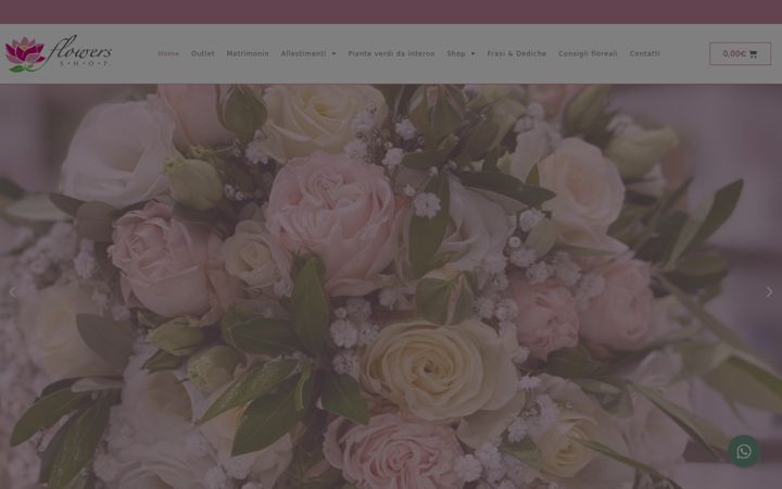 Captură de ecran a flowersshopsrl.it