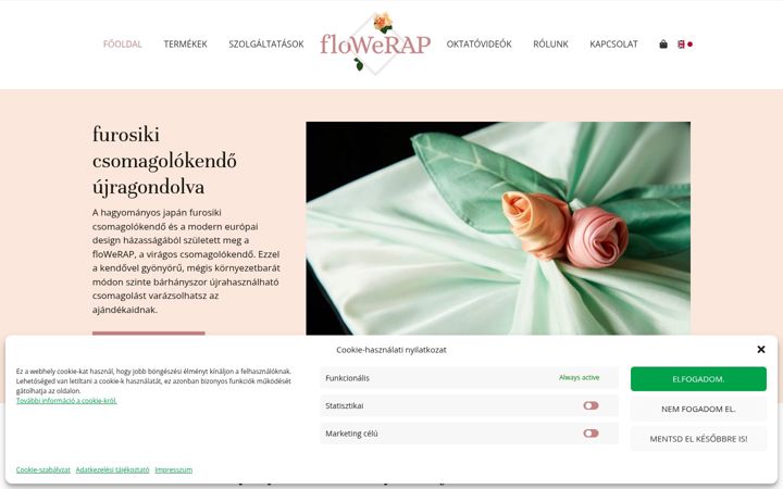 Screenshot of flowerwrap.hu