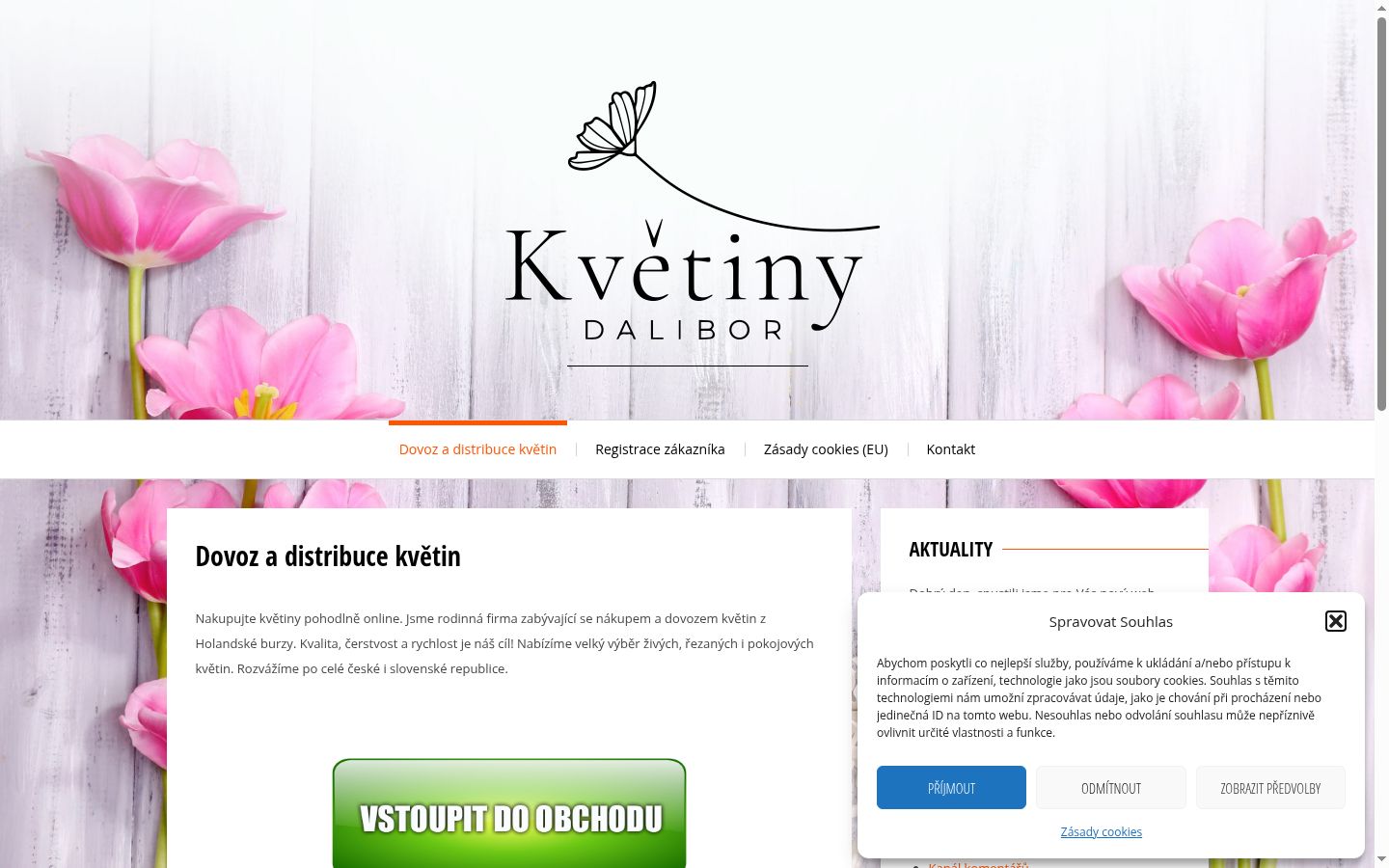 Sutikimo reklamjuostės, rodytos prieš bet kokią sąveiką, ekrano kopija