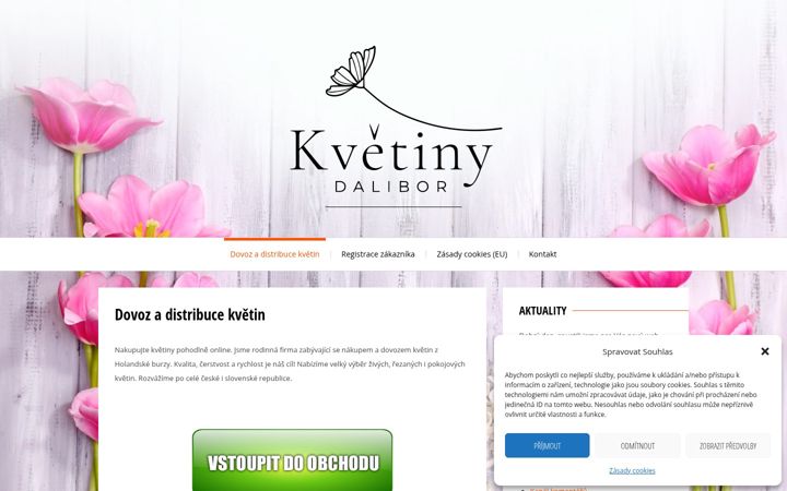 Screenshot of flowex.cz