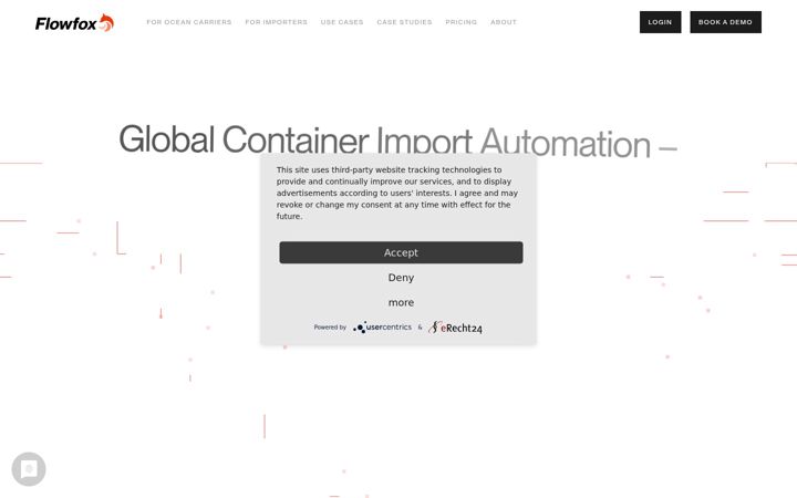 Screenshot of flowfox.com