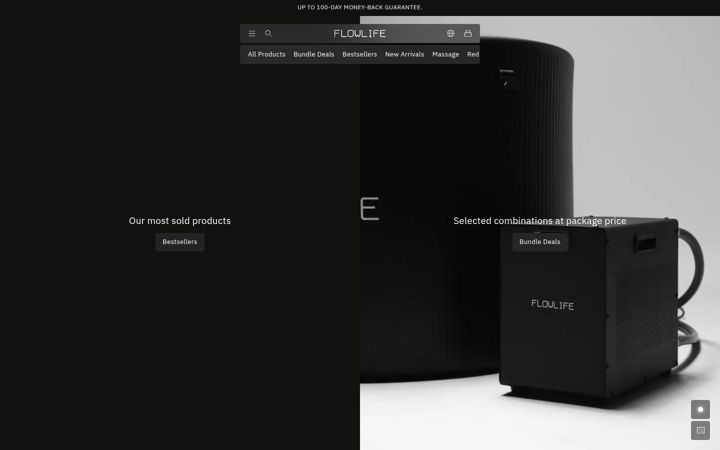 Screenshot of flowlife.com