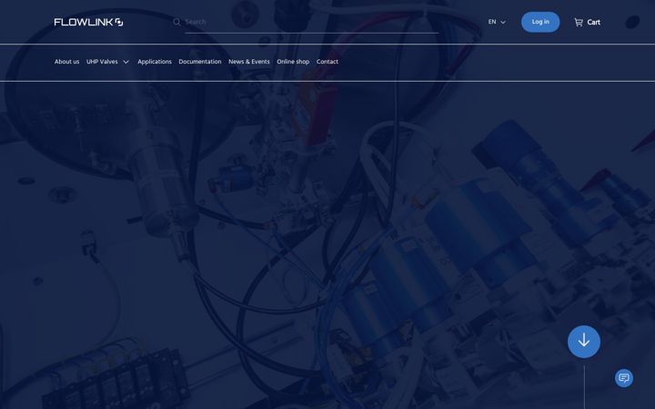 Screenshot of flowlinksa.com