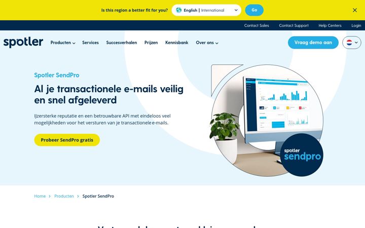 Screenshot of flowmailer.uk