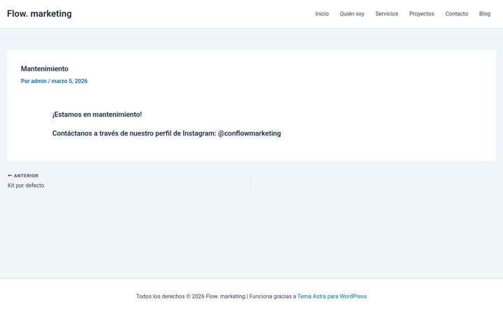 Screenshot of flowmktg.org