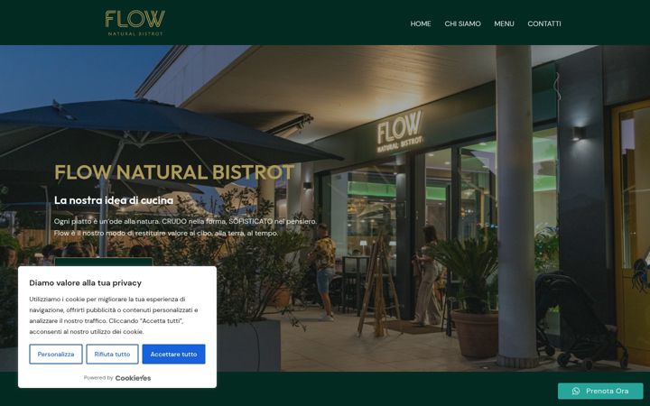Ekrano kopija flownaturalbistrot.it