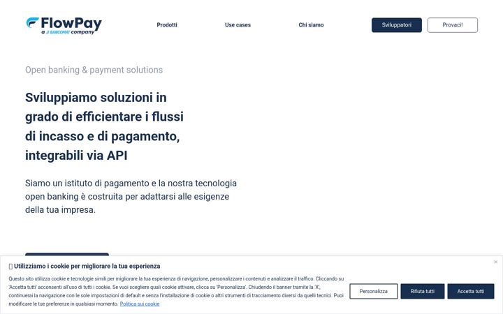Ekrano kopija flowpay.it