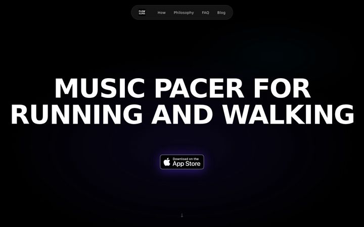 Screenshot of flowrunr.com