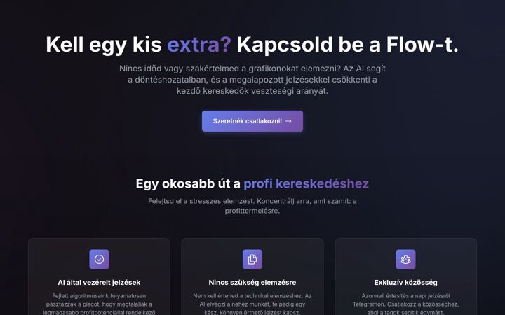 Screenshot of flowsignal.hu