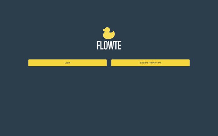 Screenshot of flowte.me