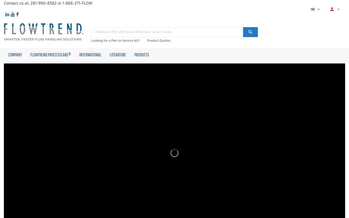 Screenshot of flowtrend.com