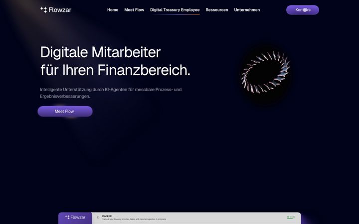 Screenshot of flowzar.com