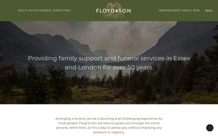 Screenshot of floydandson.co.uk