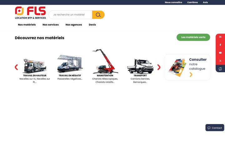Screenshot of fls-location.fr