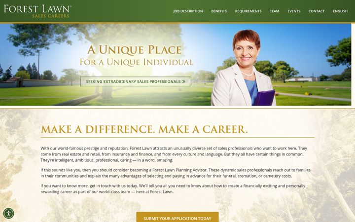 Screenshot of flsalescareers.com