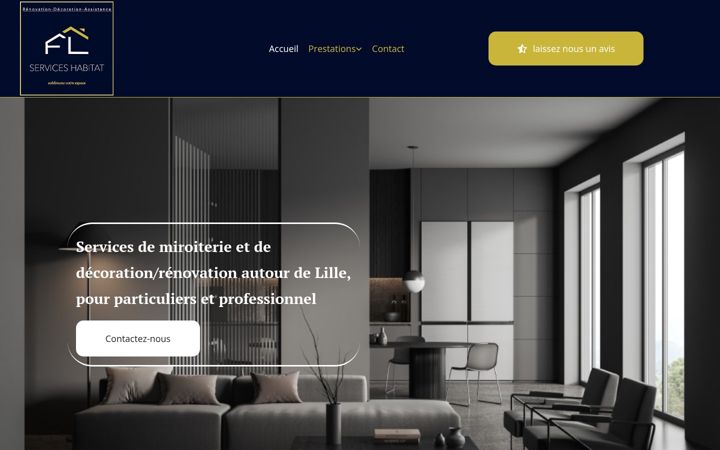 Screenshot of flserviceshabitat.fr