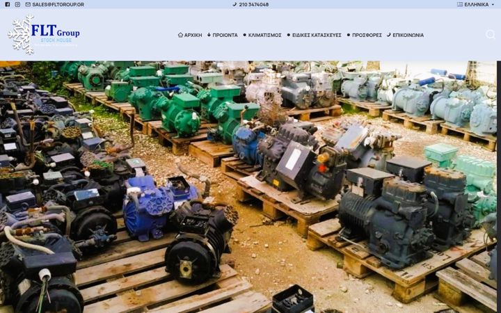 Screenshot of fltgroup.gr