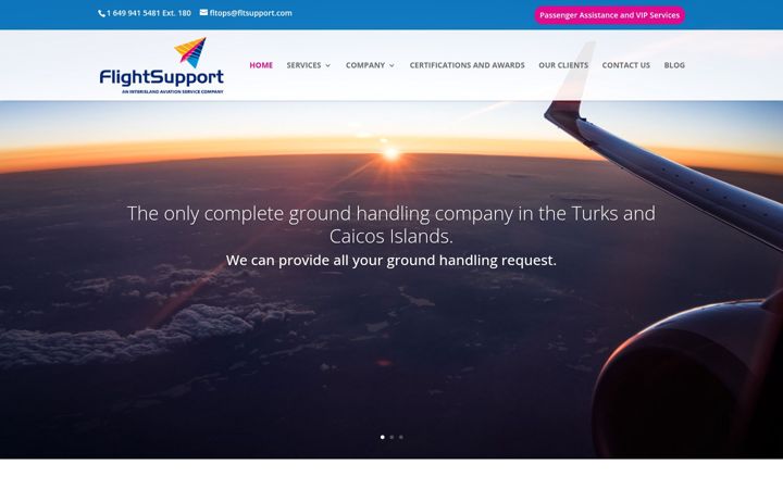 Screenshot of fltsupport.com