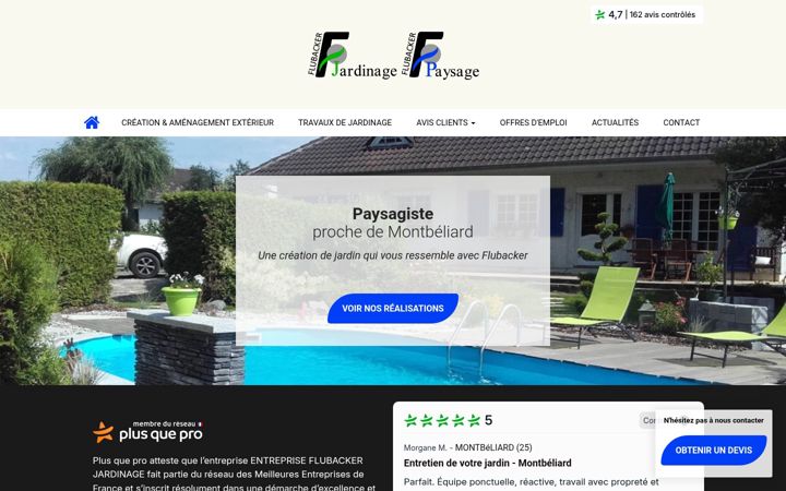 Screenshot of flubacker-avis.com