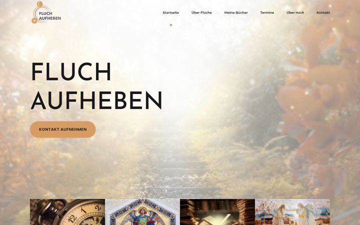 Screenshot of fluch-aufheben.de
