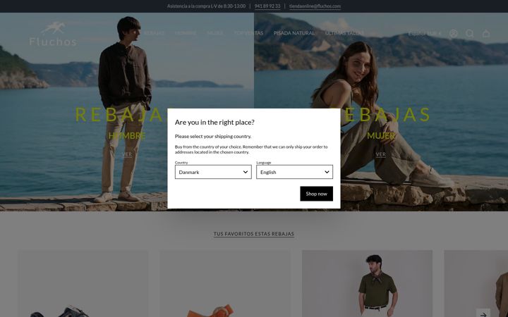 Screenshot of fluchos.es