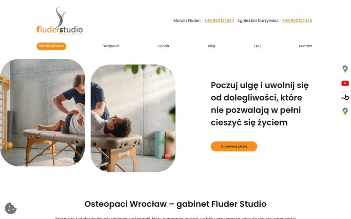 Screenshot of fluder-studio.pl