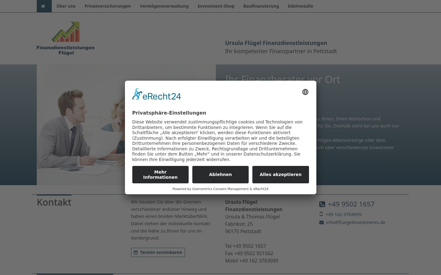Zrzut ekranu banera zgody wyświetlanego przed jakąkolwiek interakcją