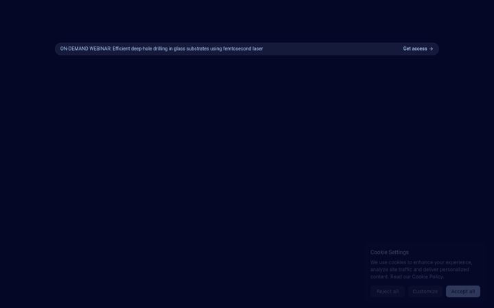 Screenshot of fluence.technology