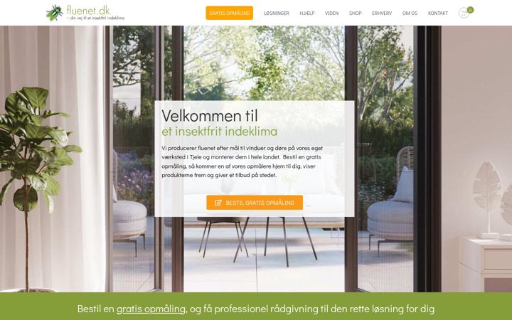Screenshot of fluenetshop.com