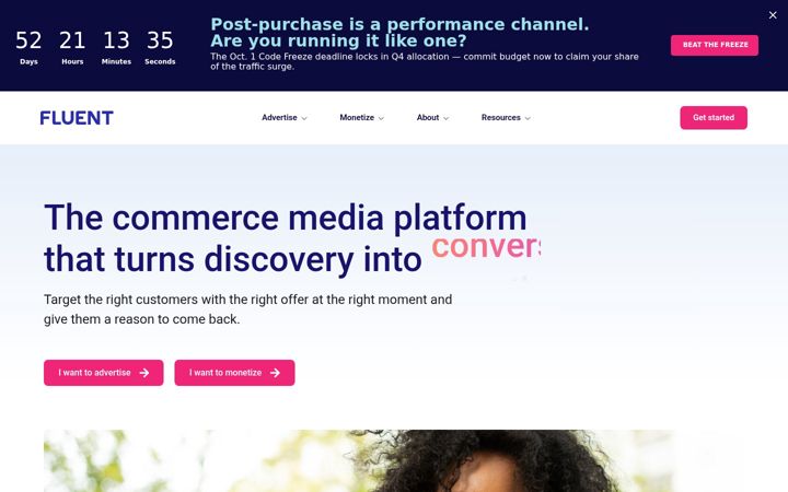 Screenshot of fluentco.com