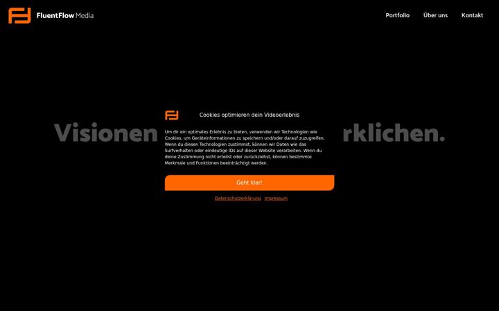 Screenshot of fluentflow.media