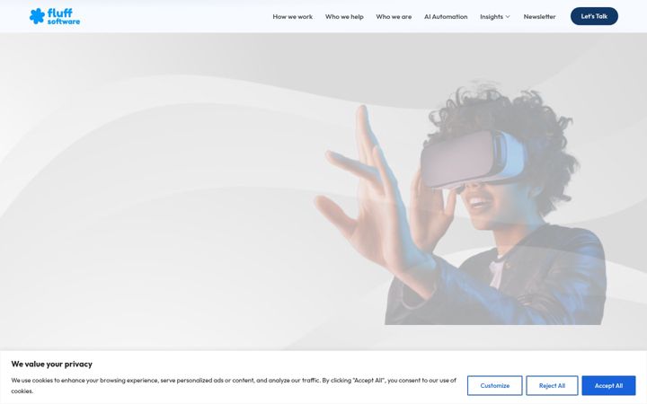 Screenshot of fluffdigital.com
