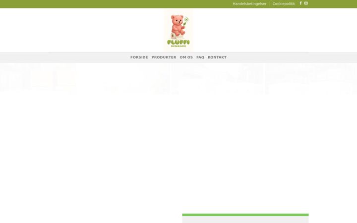 Screenshot of fluffidenmark.dk