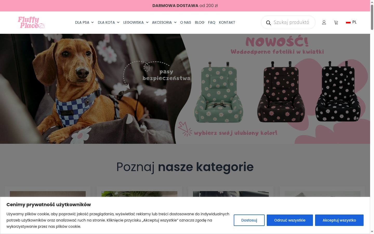 Screenshot tal-banner tal-kunsens muri qabel kwalunkwe interazzjoni