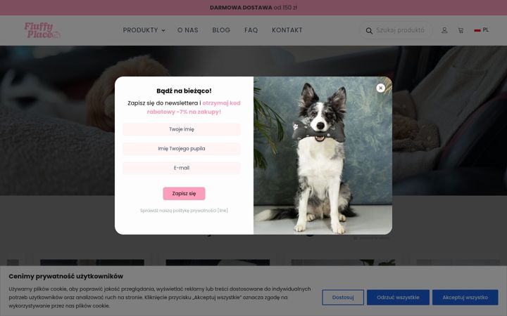 Screenshot of fluffy-place.eu