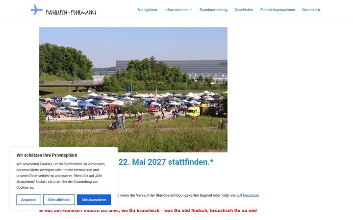 Screenshot of flughafen-flohmarkt.ch