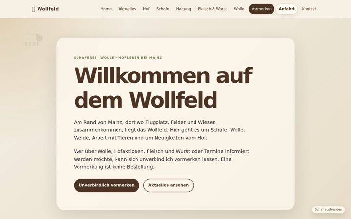 Screenshot of flugplatzschaeferei.de
